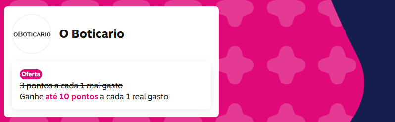 Ganhe até 10 pontos Livelo com O Boticário