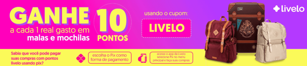 Ganhe até 10 pontos Livelo com a Imaginarium