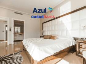 casas bahia e azul