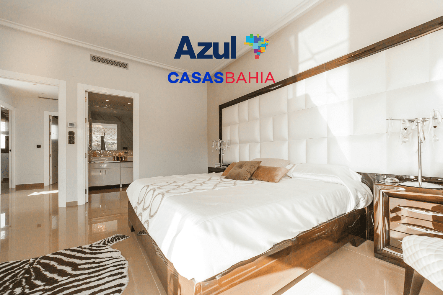 casas bahia e azul