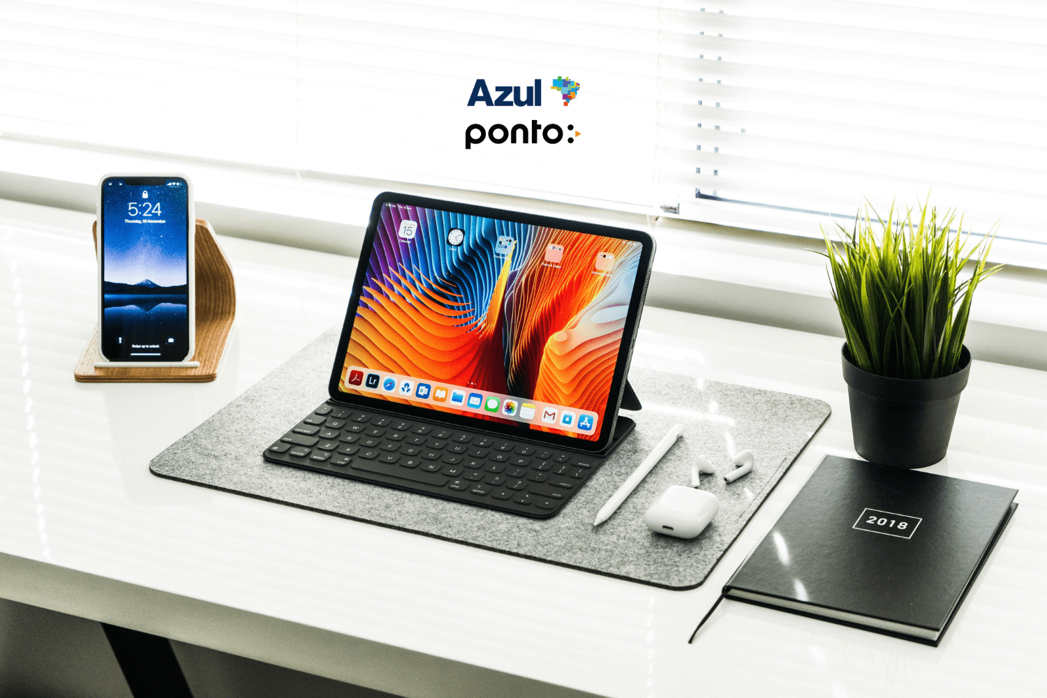 13 pontos azul