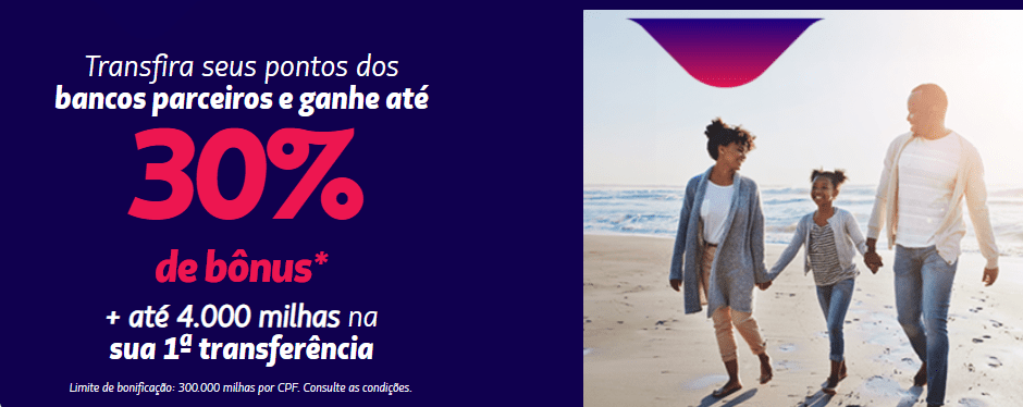 Ganhe até 30% de bônus Latam Pass com o cartão