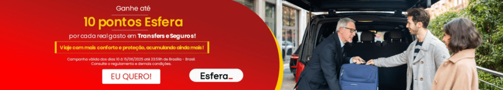 Ganhe até 10 pontos Esfera com a Decolar
