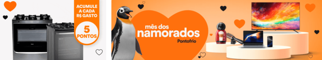 Ganhe até 5 pontos Livelo com o PontoFrio