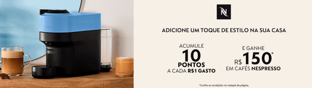 Ganhe até 10 pontos Livelo com o PontoFrio