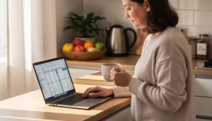 Building a Monthly Household Budget on a Variable Income in Canada